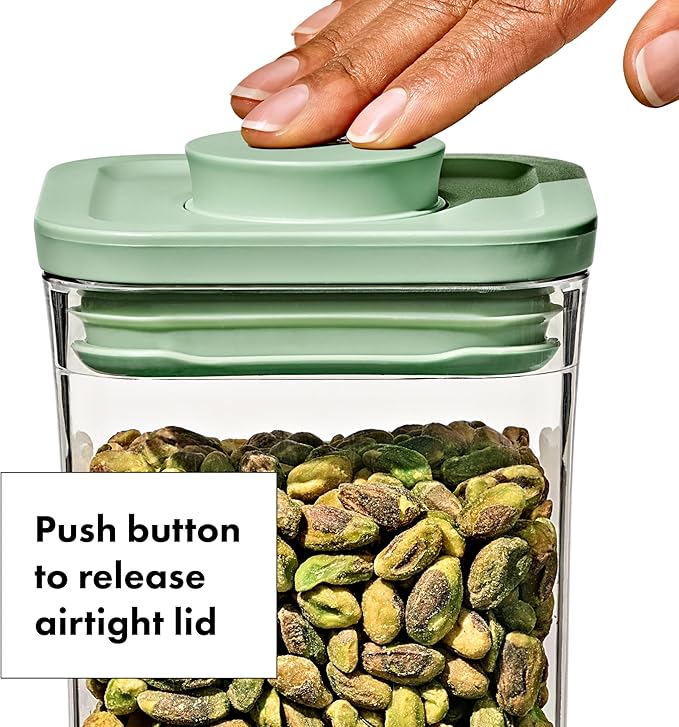 OXO Good Grips 3-Piece POP Container Set with Mini Scoops - Limited Edition Pistachio