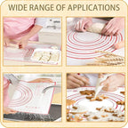 Pasta Making Tools, 10 PCS Pasta Making Kit with 1 Ravioli Maker,3 Rolling Pins,1 Gnocchi Board,1 Ravioli Cutter, 2 Pasta Stamps,1 Dough Cutter, 1 Baking Mat, for Pasta Maker And Kitchen DIY Gift