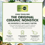 GreenPan Lima Hard Anodized Healthy Ceramic Nonstick 1QT and 2QT Saucepan Pot Set, PFAS-Free, Oven Safe, Gray