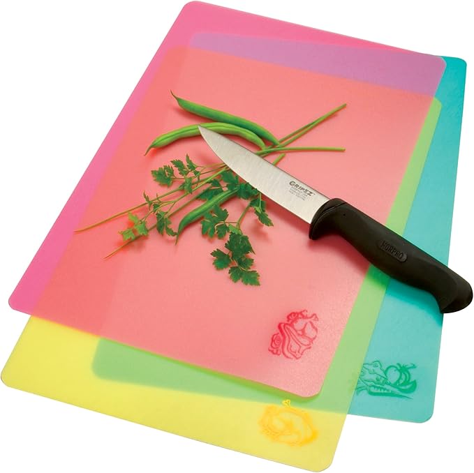 Norpro Cut N' Slice Flexible Cutting Boards, Set of 3