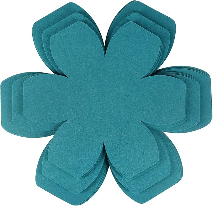 BYKITCHEN Pot and Pan Protectors, Set of 12 and 3 Different Sizes, Larger & Thicker Felt Pan Protector Pads, Cyan Pot Separators Protectors for Stacking and Protecting Your Cookware
