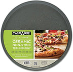 casaWare Pizza/baking Pan 12-inch (Silver Granite)