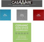 casaWare Pizza/baking Pan 12-inch (Silver Granite)