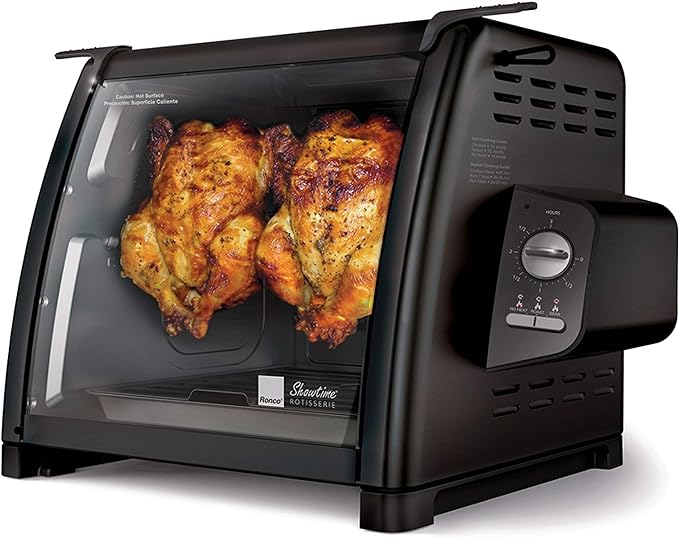 Ronco 5500 Series Rotisserie Oven, Black