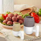 Ergonomic Handle Kitchen Meatballer Creative, Meatball Maker 2 Pcs Tool, Diy Meatball Mold Stuffed Set, Gadget Cooking Easy Clean Home