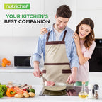 Nutrichef 54-Piece Marble Non-Stick Cookware and Bakeware Set, Professional Home Kitchen Collection with Multi-Sized Pots and Pans Set, and Heat-Resistant Tools