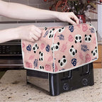JEOCODY Pink Panda Print Toaster Cover - 2 Slice, Dust and Fingerprint Free, Machine Washable