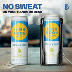 Frost Buddy Universal Can Cooler - Fits all - Stainless Steel Can Cooler for 12 oz & 16 oz Regular or Slim Cans & Bottles - Stainless Steel (Gumdrop)