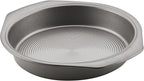Circulon Nonstick Bakeware Round Baking Pan / Cake Pan, 9 Inch, Gray