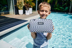 PackIt Freezable Classic Lunch Box, Checked Out, Built with EcoFreeze Technology, Collapsible, Reusable, Zip Closure With Zip Front Pocket and Buckle Handle, Perfect for School Lunches