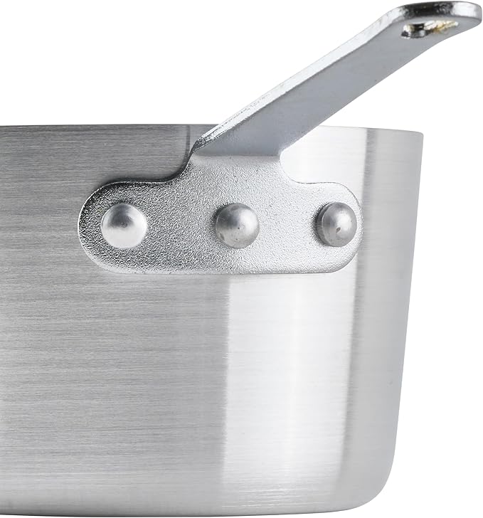 Winco Heavy-Duty Aluminum Tapered Sauce Pan, 3mm, 1.5 Quart
