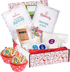 Baketivity Kids Baking DIY Activity Kit - Bake Delicious Confetti Muffins with Pre-Measured Ingredients – Best Gift Idea for Boys and Girls Ages 6-12