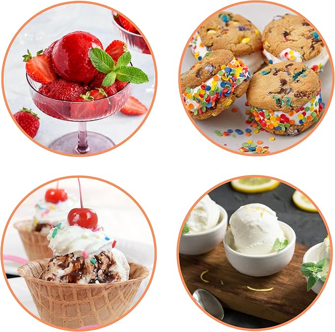 Nostalgia Electric Ice Cream Maker – Parlor Style, Old Fashioned Soft Serve Ice Cream Machine Makes Frozen Yogurt or Gelato in Minutes - Fun Kitchen Appliance – White - 4 Quart
