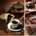 Manual Espresso Coffee Bean Grinder - Vintage Crude Wood Style Coffee Grinders Ceramic Grinding Core Hand Coffee Grinder Portable Coffe Grinder With Coffee Spoon