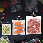 Vacuum Sealer Bags,Reusable Vacuum Sealer Bags,Can Withstand More Than 100 Washes,Medium Size (30 Bags)