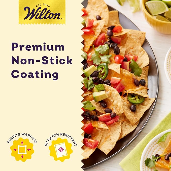Wilton Perfect Results Premium Non-Stick Pizza Pan, 14 Inch