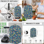 String Lights Blender Slow Cooker and Toaster Cover 2 Slice Machine Washable Kitchen Christmas Decor for Stand Mixer, Coffee Maker & Microwave Anti Dust 3PCS