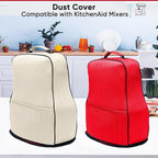 BAGSPRITE Stretchy Stand Mixer Cover with Appliance Slider– Washable Applicance Cover Compatible with KitchenAid Mixer 6/7/8 Quart – Dust Cover with Pockets for KitchenAid Accessories and Attachments