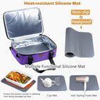 BAGSPRITE Expandable Insulated Casserole Carrier for Hot or Cold Food, Casserole Dish Carrying Case,Thermal Lasanga Lugger Tote for Pockluck, Parties, Picnic, Fits 9" x 13" Baking Dish,