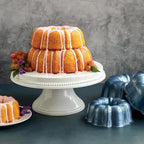 Nordic Ware Formed Bundt, Tiered 3-Piece Set, Twilight Blue