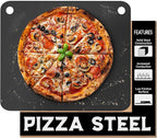 Primica Pizza Steel XL - Rectangular, Steel, 0.315" Thick, Black