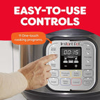 Instant Pot Duo 7-in-1 Mini Electric Pressure Cooker, Slow Rice Cooker, Steamer, Sauté, Yogurt Maker, Warmer & Sterilizer, Includes Free App with over 1900 Recipes, Stainless Steel, 3 Quart