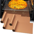Oven Liners for Bottom of Oven-23.6"x 15.7" Non-Stick Electric Oven Cover for Stovetop,Toaster Oven Drip Liner, Heat Resistant Grill Baking Mat- BPA & PFOA Free Kitchen Accessory to Keep Oven Clean