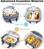 BAGSPRITE Expandable Insulated Casserole Carrier for Hot or Cold Food, Casserole Dish Carrying Case,Thermal Lasanga Lugger Tote for Pockluck, Parties, Picnic, Fits 9" x 13" Baking Dish,