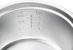 Elite Gourmet ERC-003 Electric Rice Cooker with Automatic Keep Warm Makes Soups, Stews, Grains, Hot Cereals, White, 6 Cups Cooked (3 Cups Uncooked)