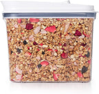 OXO Good Grips Airtight POP Small Cereal Dispenser (2.5 Qt),2.5qt,2.5 Qt - Granola