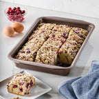 Circulon Symmetry Nonstick Rectangular Cake Pan - Chocolate - 9" x 13"