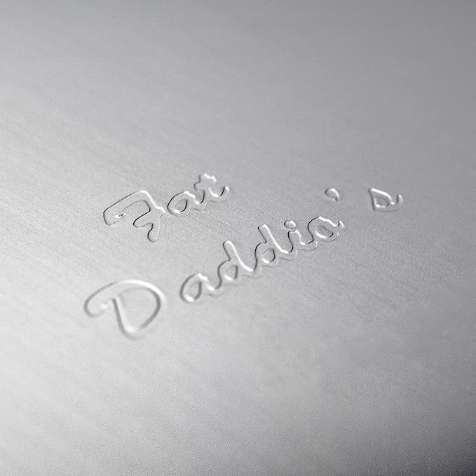 Fat Daddio's Anodized Aluminum Round Cake Pans, 2 Piece Set, 6 x 2 Inch